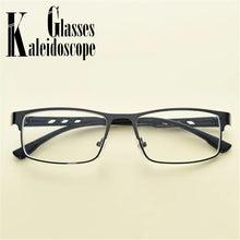Load image into Gallery viewer, Students-1.0 -1.5 -2 -2.5 -3 -3.5 to -6.0 Square Finished Myopia Glasses Women Men Metal Frame Short Sight Eyewear for Unisex