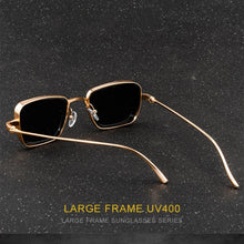 Load image into Gallery viewer, Stylish Retro Brand Shades Men Women Sun Glasses UV400 Square Vintage Metal Steampunk Sunglasses