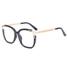 Load image into Gallery viewer, Summer   Anti-blue Glasses Female Sexy Hollow Out Eye Protection Flat Mirror Square Eyeglass Frame