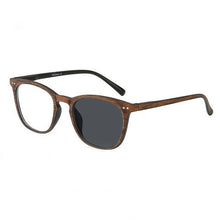 Load image into Gallery viewer, Sun Photochromic Lenses Finished Myopia Glasses For Unisex Retro Wood Color Chameleon Nearsighted Eyewear 0 -1.0 -1.5 -To -4.0