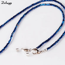 Carica l&#39;immagine nel visualizzatore di Gallery, Sunglasses Lanyard Women Handmade Crystal Necklace Glasses Mask Chain Strap Jewelry Anti-lost Strap Chain New