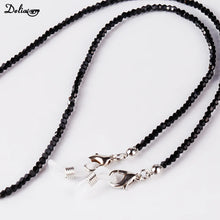 Carica l&#39;immagine nel visualizzatore di Gallery, Sunglasses Lanyard Women Handmade Crystal Necklace Glasses Mask Chain Strap Jewelry Anti-lost Strap Chain New