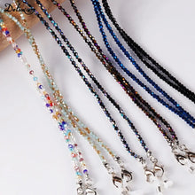 Carica l&#39;immagine nel visualizzatore di Gallery, Sunglasses Lanyard Women Handmade Crystal Necklace Glasses Mask Chain Strap Jewelry Anti-lost Strap Chain New