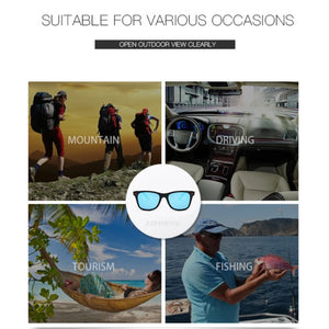 Sunglasses Men Women Square Sun Glasses Male Vintage Driving Goggle Female Travel Fishing Cycling Shades Eyewear UV400