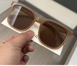 Sunglasses for women   large frame face small polarization UV proof Sunglasses