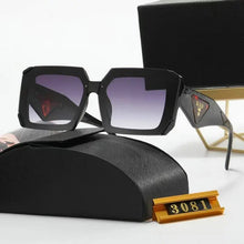 Load image into Gallery viewer, Sunglasses, universal in Europe and America, women&#39;s UV resistant sunglasses, fashionable and American brown