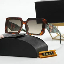 Load image into Gallery viewer, Sunglasses, universal in Europe and America, women&#39;s UV resistant sunglasses, fashionable and American brown