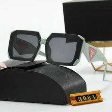 Load image into Gallery viewer, Sunglasses, universal in Europe and America, women&#39;s UV resistant sunglasses, fashionable and American brown