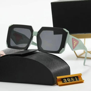 Sunglasses, universal in Europe and America, women's UV resistant sunglasses, fashionable and American brown