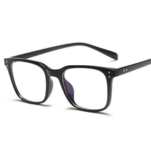 Load image into Gallery viewer, Super Light TR90 Eyeglasses Frame Unisex Glasses Computer Rice Nail Square Eyewear for Men and Women