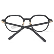 Load image into Gallery viewer, Swanwick retro polygon anti blue light glasses for women TR90 eyewear acetate handmade men optical spectacle frames clear lens