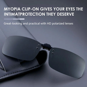 TERAISE Polarized Clip on Sunglasses Over Prescription Glasses Anti-Glare UV400