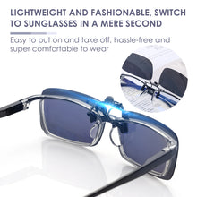 Load image into Gallery viewer, TERAISE Polarized Clip on Sunglasses Over Prescription Glasses Anti-Glare UV400