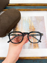 Load image into Gallery viewer, TF5836 size 49-22-145 Square Grey Tortoise Small Size  Frames Eyeglasses Myopia Prescription For Men Acetate High Quality