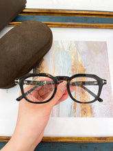 Load image into Gallery viewer, TF5836 size 49-22-145 Square Grey Tortoise Small Size  Frames Eyeglasses Myopia Prescription For Men Acetate High Quality