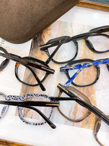 TF5836 size 49-22-145 Square Grey Tortoise Small Size  Frames Eyeglasses Myopia Prescription For Men Acetate High Quality