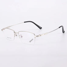 Load image into Gallery viewer, TGCYEYO Half Rim Alloy Front Rim Optical Eyeglasses Frame for Men and Women Eyewear Brand Designer Business Men Frames