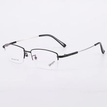 Load image into Gallery viewer, TGCYEYO Half Rim Alloy Front Rim Optical Eyeglasses Frame for Men and Women Eyewear Brand Designer Business Men Frames