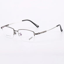 Load image into Gallery viewer, TGCYEYO Half Rim Alloy Front Rim Optical Eyeglasses Frame for Men and Women Eyewear Brand Designer Business Men Frames