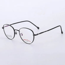 Load image into Gallery viewer, TGCYEYO Retro   Man Woman Round Glasses Metal Alloy Eyeglass Frame Black Silver Gold Spectacles Eyeglasses