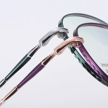 Load image into Gallery viewer, TGCYEYO Retro   Man Woman Round Glasses Metal Alloy Eyeglass Frame Black Silver Gold Spectacles Eyeglasses