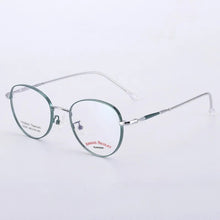 Load image into Gallery viewer, TGCYEYO Retro   Man Woman Round Glasses Metal Alloy Eyeglass Frame Black Silver Gold Spectacles Eyeglasses