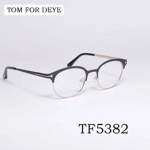 TOM FOR DEYE Optical Eyeglasses Frames TF5382  Alloy Reading Myopia Prescription Glasses Women Man
