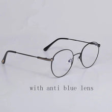 Carica l&#39;immagine nel visualizzatore di Gallery, TOM FOR DEYE Optical Eyeglasses Frames TF5418 Alloy Round Reading Myopia Prescription Glasses Women