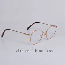 Carica l&#39;immagine nel visualizzatore di Gallery, TOM FOR DEYE Optical Eyeglasses Frames TF5418 Alloy Round Reading Myopia Prescription Glasses Women