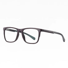 Load image into Gallery viewer, TR-90 Glasses Frame Full Rim Rectangular Eyewear with Spring Hinges Anti-Blue Ray Optical Spectacles Unisex