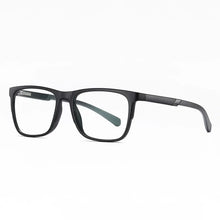Load image into Gallery viewer, TR-90 Glasses Frame Full Rim Rectangular Eyewear with Spring Hinges Anti-Blue Ray Optical Spectacles Unisex