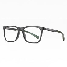 Load image into Gallery viewer, TR-90 Glasses Frame Full Rim Rectangular Eyewear with Spring Hinges Anti-Blue Ray Optical Spectacles Unisex