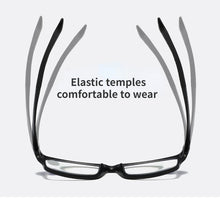 Load image into Gallery viewer, TR90 Anti-blue Light Reading Glasses Men and Women Hyperopia Glasses Ultra-light Retro Reading Glasses +100 To +400
