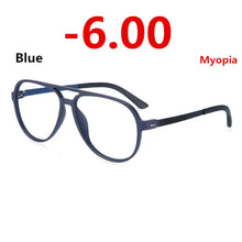 Load image into Gallery viewer, TR90 Eyeglasses Frame Photochromism Prescription Glasses Chameleon Myopia Glasses With Degree 0 -0.50 -1.0 -1.25 -1.5 To -6.0