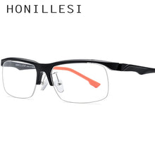 Load image into Gallery viewer, TR90 Eyeglasses Frames Men Basketball Outdoor Ultralight 2019 Sports Half Myopia Optical Glasses Frame Prescription Eyewear 7210