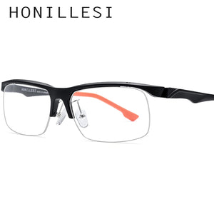TR90 Eyeglasses Frames Men Basketball Outdoor Ultralight 2019 Sports Half Myopia Optical Glasses Frame Prescription Eyewear 7210