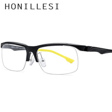 Load image into Gallery viewer, TR90 Eyeglasses Frames Men Basketball Outdoor Ultralight 2019 Sports Half Myopia Optical Glasses Frame Prescription Eyewear 7210