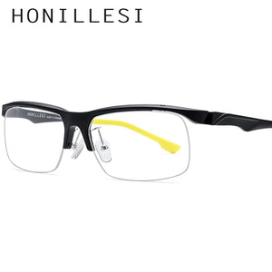 TR90 Eyeglasses Frames Men Basketball Outdoor Ultralight 2019 Sports Half Myopia Optical Glasses Frame Prescription Eyewear 7210