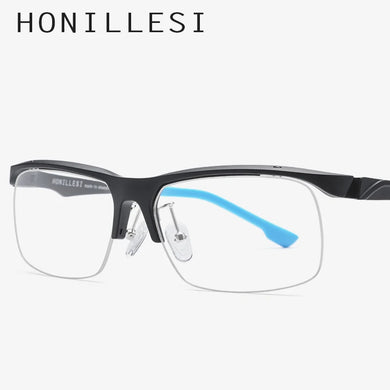 TR90 Eyeglasses Frames Men Basketball Outdoor Ultralight 2019 Sports Half Myopia Optical Glasses Frame Prescription Eyewear 7210
