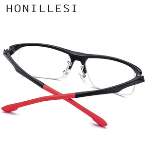 TR90 Eyeglasses Frames Men Basketball Outdoor Ultralight 2019 Sports Half Myopia Optical Glasses Frame Prescription Eyewear 7210