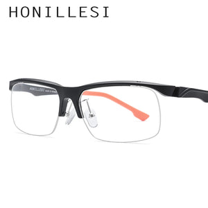 TR90 Eyeglasses Frames Men Basketball Outdoor Ultralight 2019 Sports Half Myopia Optical Glasses Frame Prescription Eyewear 7210