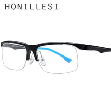 Load image into Gallery viewer, TR90 Eyeglasses Frames Men Basketball Outdoor Ultralight 2019 Sports Half Myopia Optical Glasses Frame Prescription Eyewear 7210