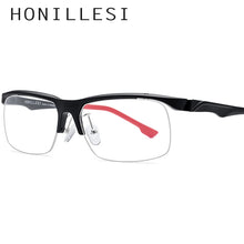 Load image into Gallery viewer, TR90 Eyeglasses Frames Men Basketball Outdoor Ultralight 2019 Sports Half Myopia Optical Glasses Frame Prescription Eyewear 7210