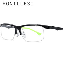 Load image into Gallery viewer, TR90 Eyeglasses Frames Men Basketball Outdoor Ultralight 2019 Sports Half Myopia Optical Glasses Frame Prescription Eyewear 7210