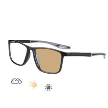 Load image into Gallery viewer, TR90 Frame Photochromic Glasses Men Women Anti Blue Light Eyewear Flexible Vintage Blue Light Resistant Chameleon Eyeglasses