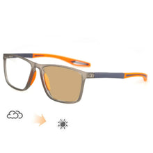 Load image into Gallery viewer, TR90 Frame Photochromic Glasses Men Women Anti Blue Light Eyewear Flexible Vintage Blue Light Resistant Chameleon Eyeglasses