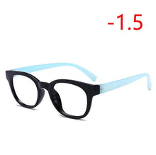 Load image into Gallery viewer, TR90 Nearsighte Glasses Finished Unisex Retro Oval Short-sight Eyewear Literary Student Prescription EyeGlasses -1.0 -1.5 To -4