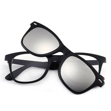 Load image into Gallery viewer, TR90 Set Glasses Myopia Glasses Frame Glasses Frame Polarized Sunglasses Front Hanging Cover Polarized Glasses