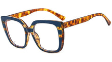 Carica l&#39;immagine nel visualizzatore di Gallery, TR90 Square Anti-Blue Light Glasses Frames Optical Transparent Eyeglasses Female Vintage Prescription Glasses