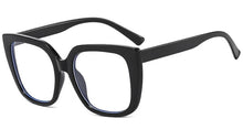 Carica l&#39;immagine nel visualizzatore di Gallery, TR90 Square Anti-Blue Light Glasses Frames Optical Transparent Eyeglasses Female Vintage Prescription Glasses